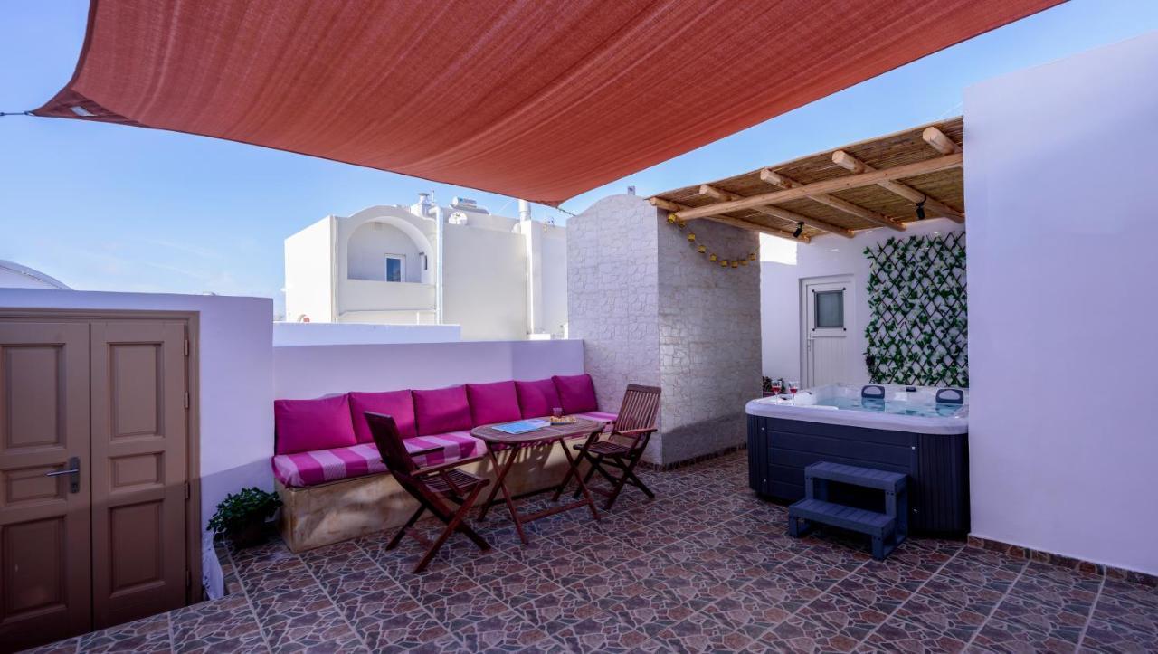 דירות Heart Of Oia - Private House With Jacuzzi מראה חיצוני תמונה