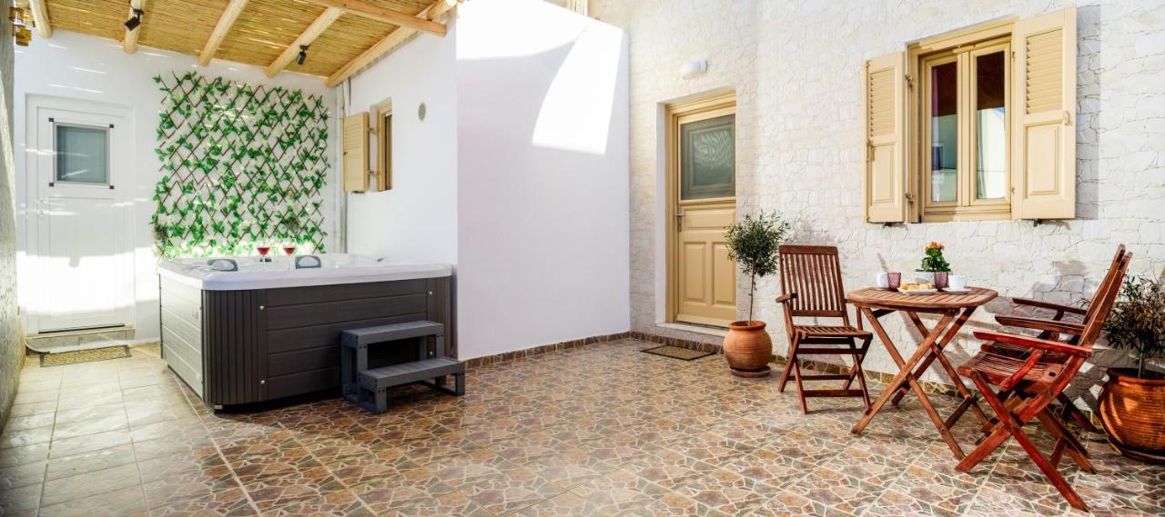 דירות Heart Of Oia - Private House With Jacuzzi מראה חיצוני תמונה