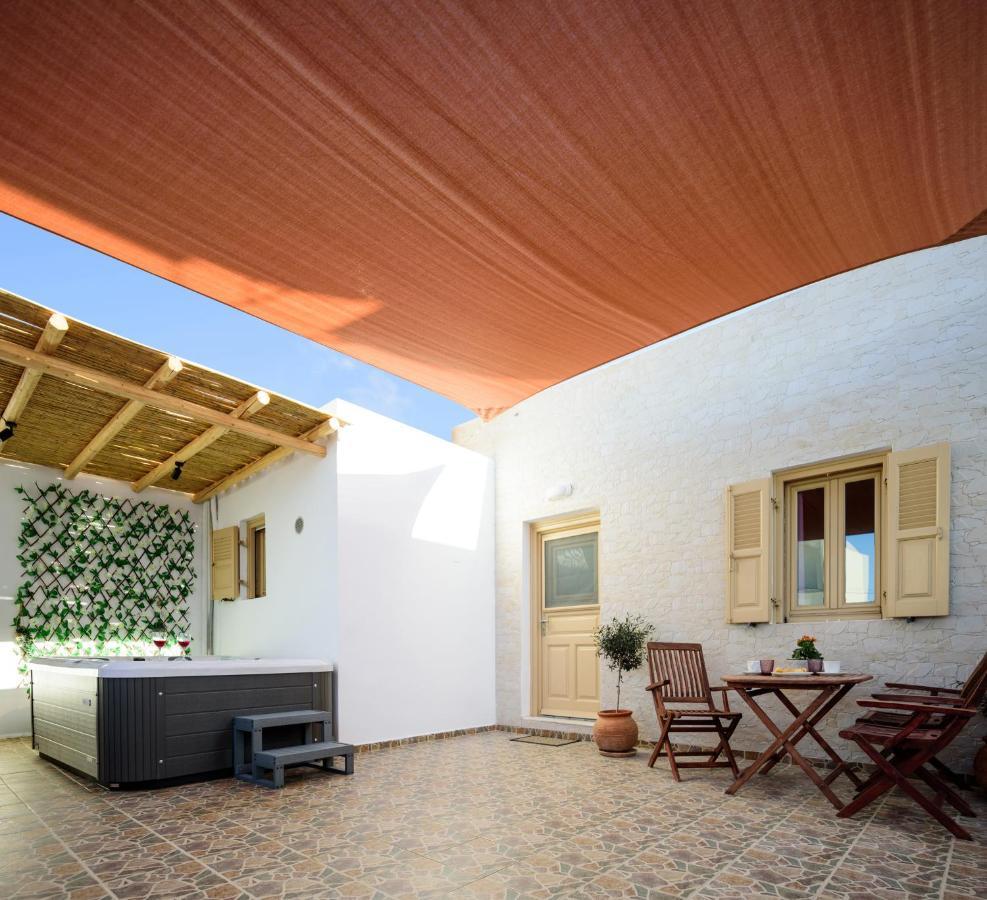 דירות Heart Of Oia - Private House With Jacuzzi מראה חיצוני תמונה